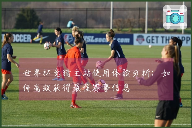 世界杯竞猜主站使用体验分析：如何高效获得最佳赛事信息